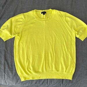 J.crew short sleeve crew neck sweater.